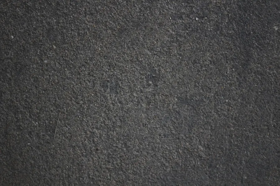 Close view of a finished asphalt surface